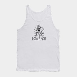 Doodle Mom Line Art Tank Top